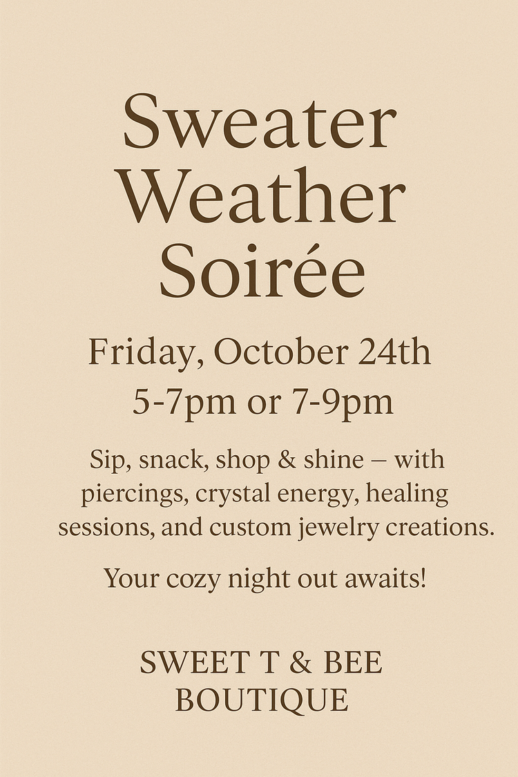 Sweater Weather Soirée Tickets