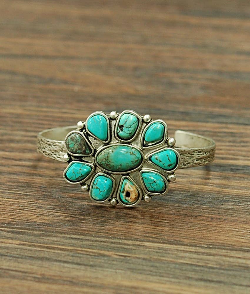 710785, Navajo Turquoise Cuff Bracelet