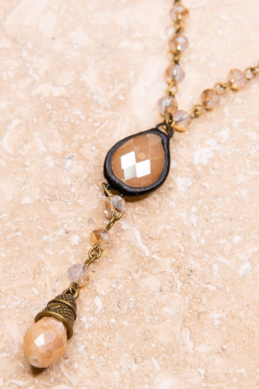 Nora Necklace- Smoke