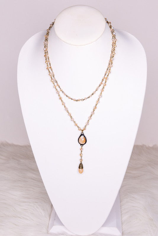 Nora Necklace- Smoke