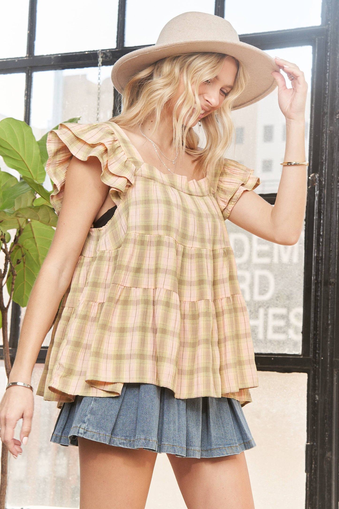 Babydoll Tunic Top