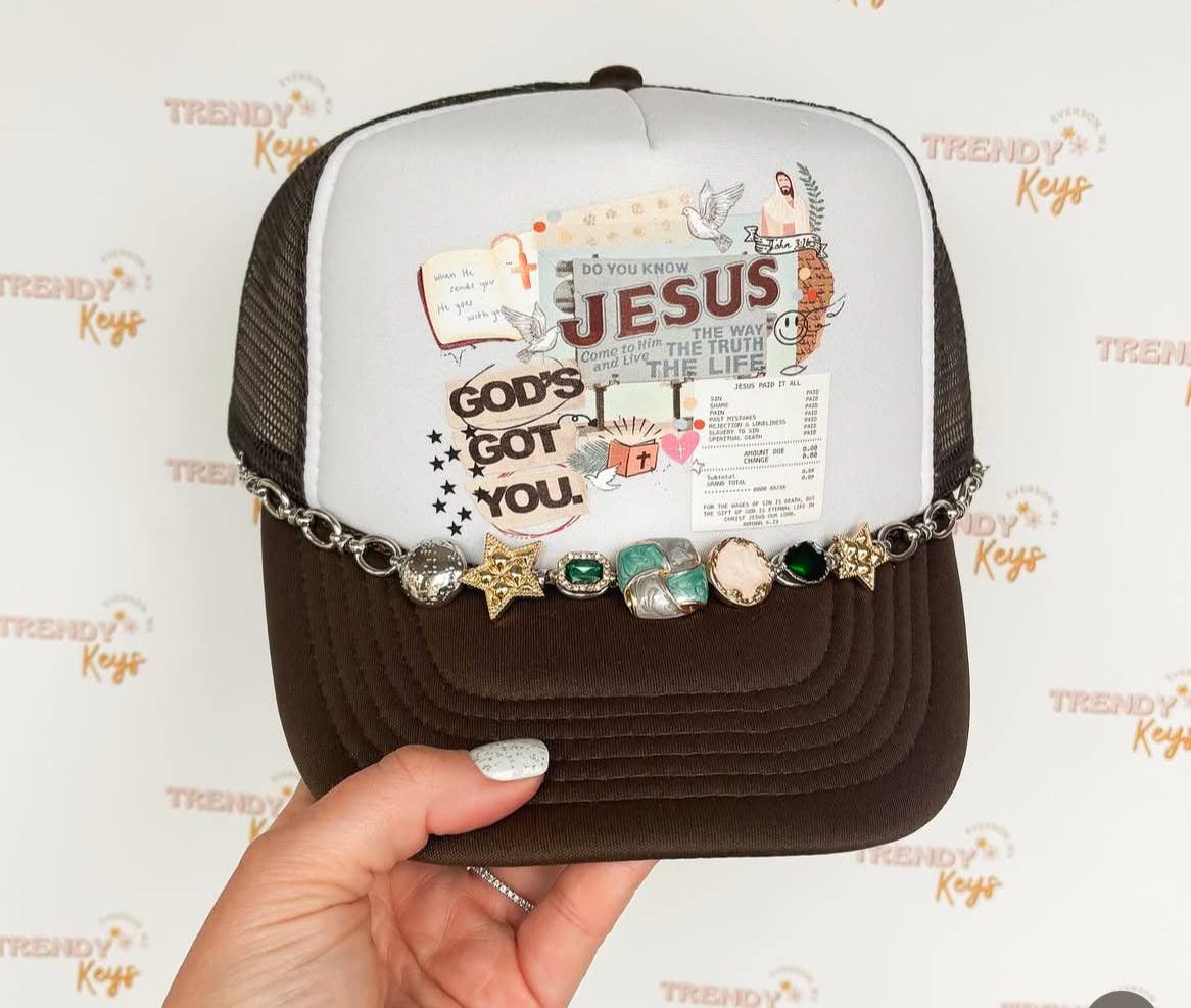 "God's Got You" Graphic Trucker Hat