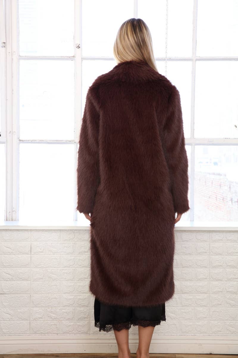 Coco Faux Fur Overcoat