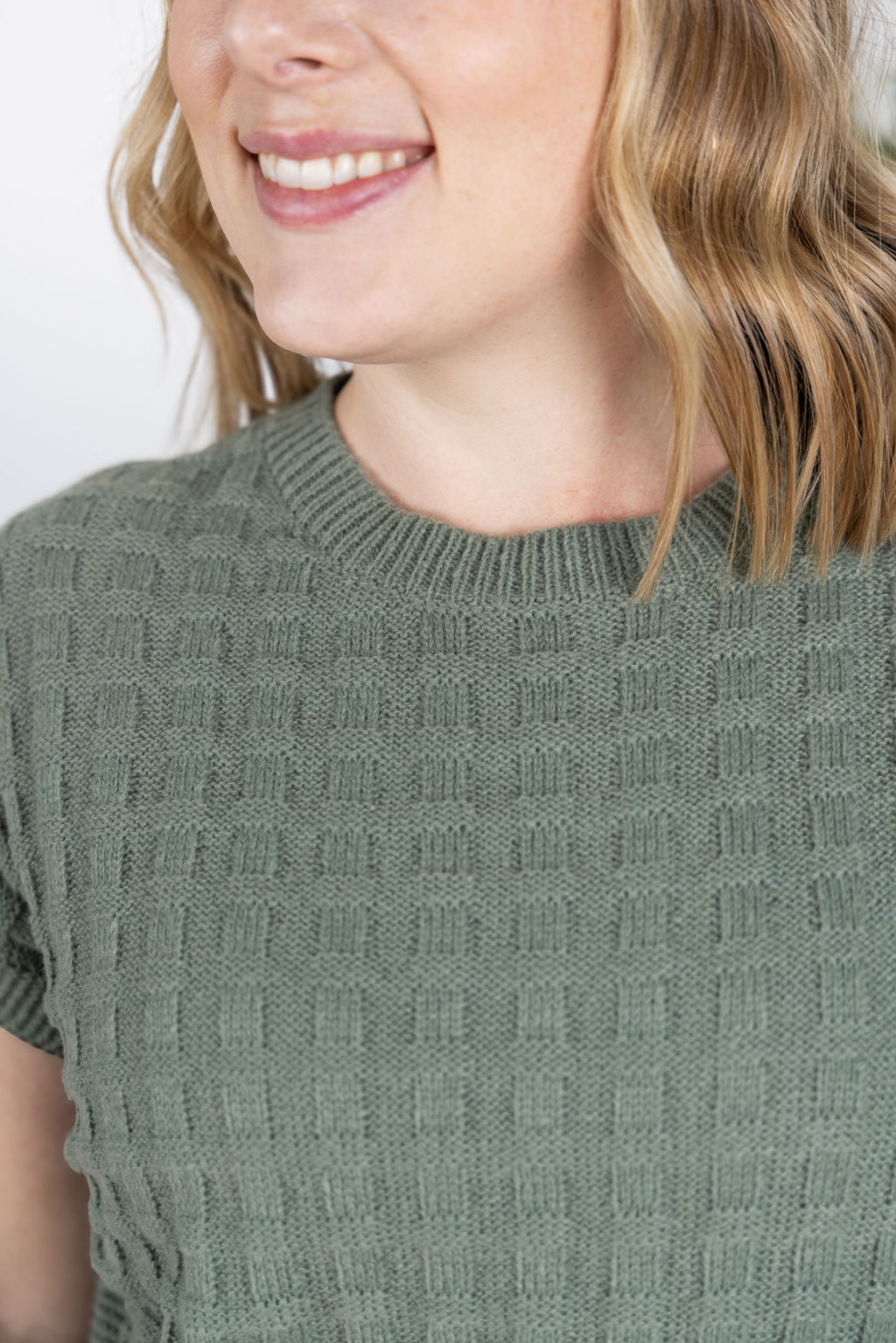 Kelly Knitted Top - Sage