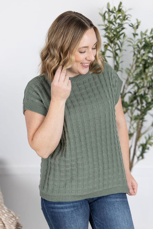 Kelly Knitted Top - Sage