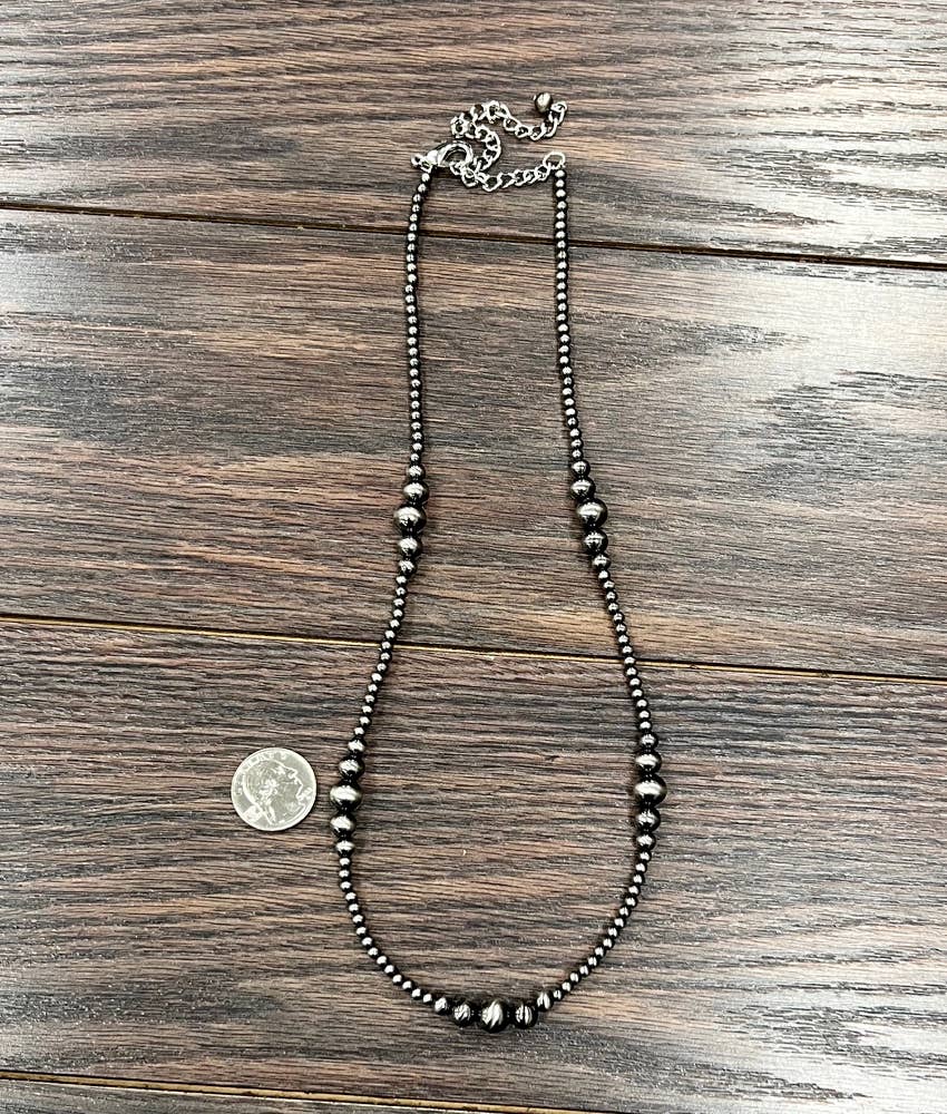 Handmade Polish Navajo Bead Necklace