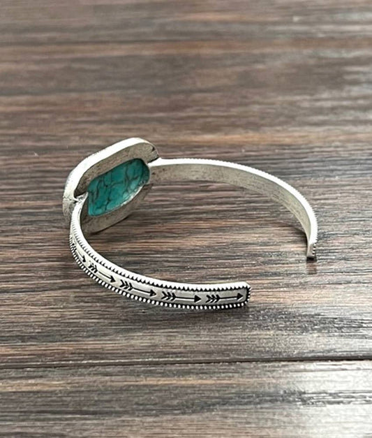 711344, Turquoise Cuff Bracelet