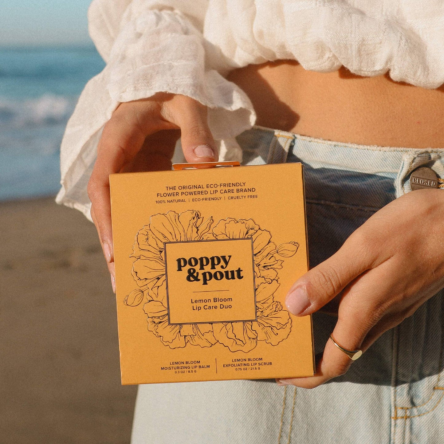 Lip Care Duo, Lemon Bloom or Mint