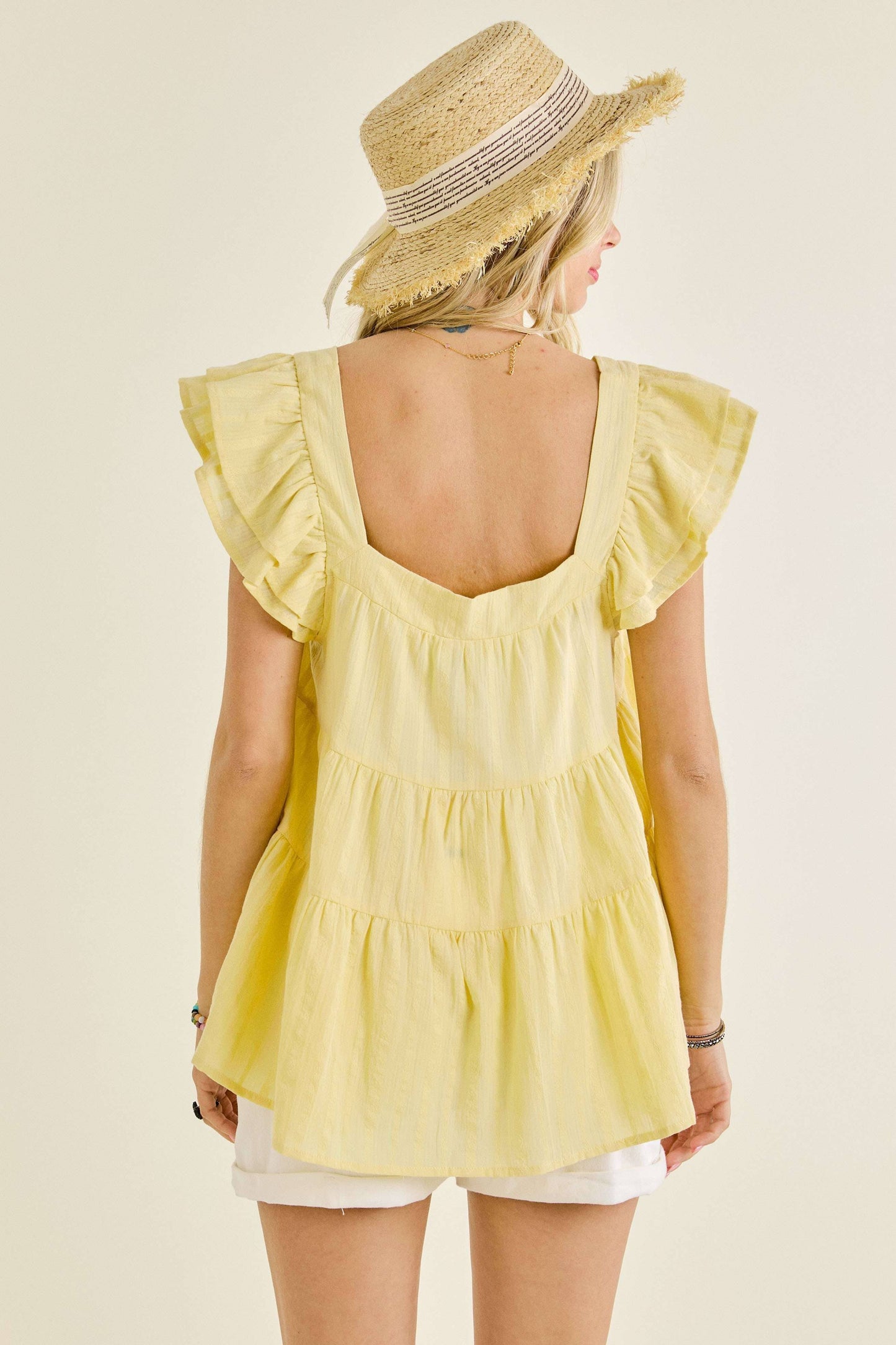 Lily Tunic Top- Sunshine