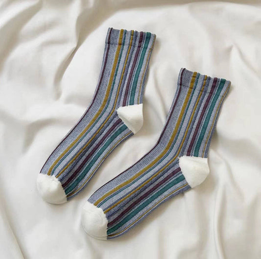 Business Only Striped Socks