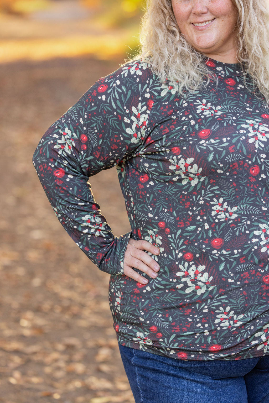 MM Evergreen Christmas Top