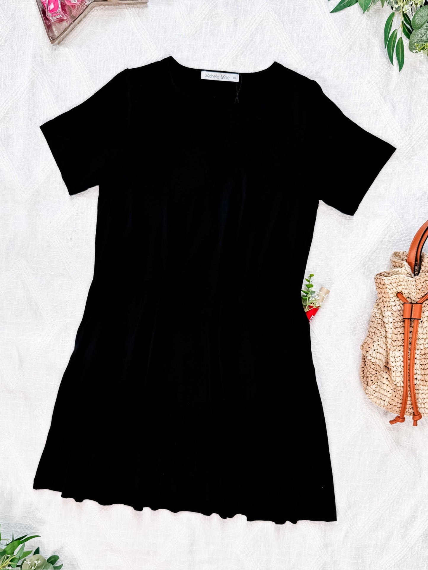 IN STOCK Roxy Swing Tunic Dress - Black