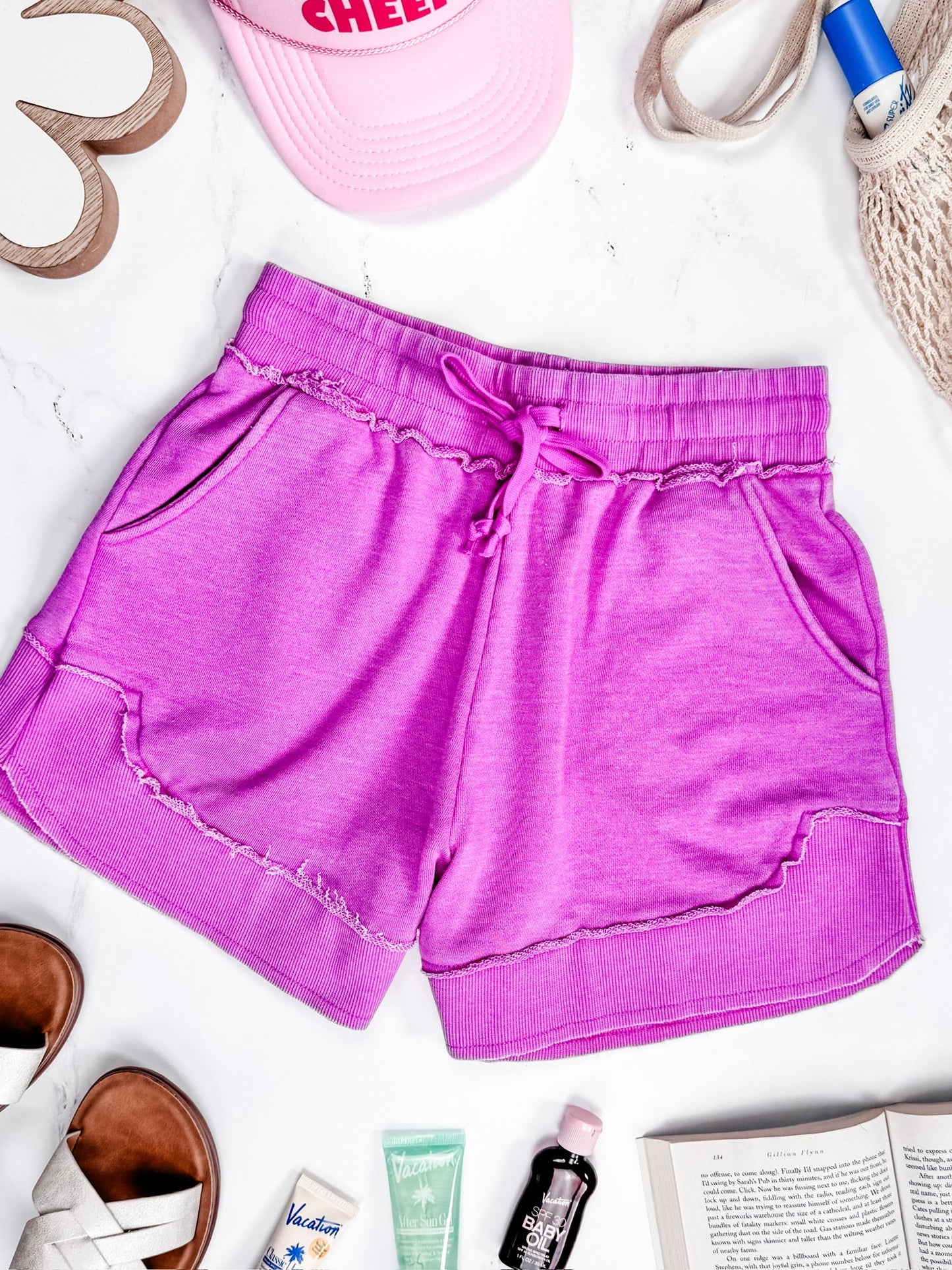 Stevie Shorts - Vivid Orchid