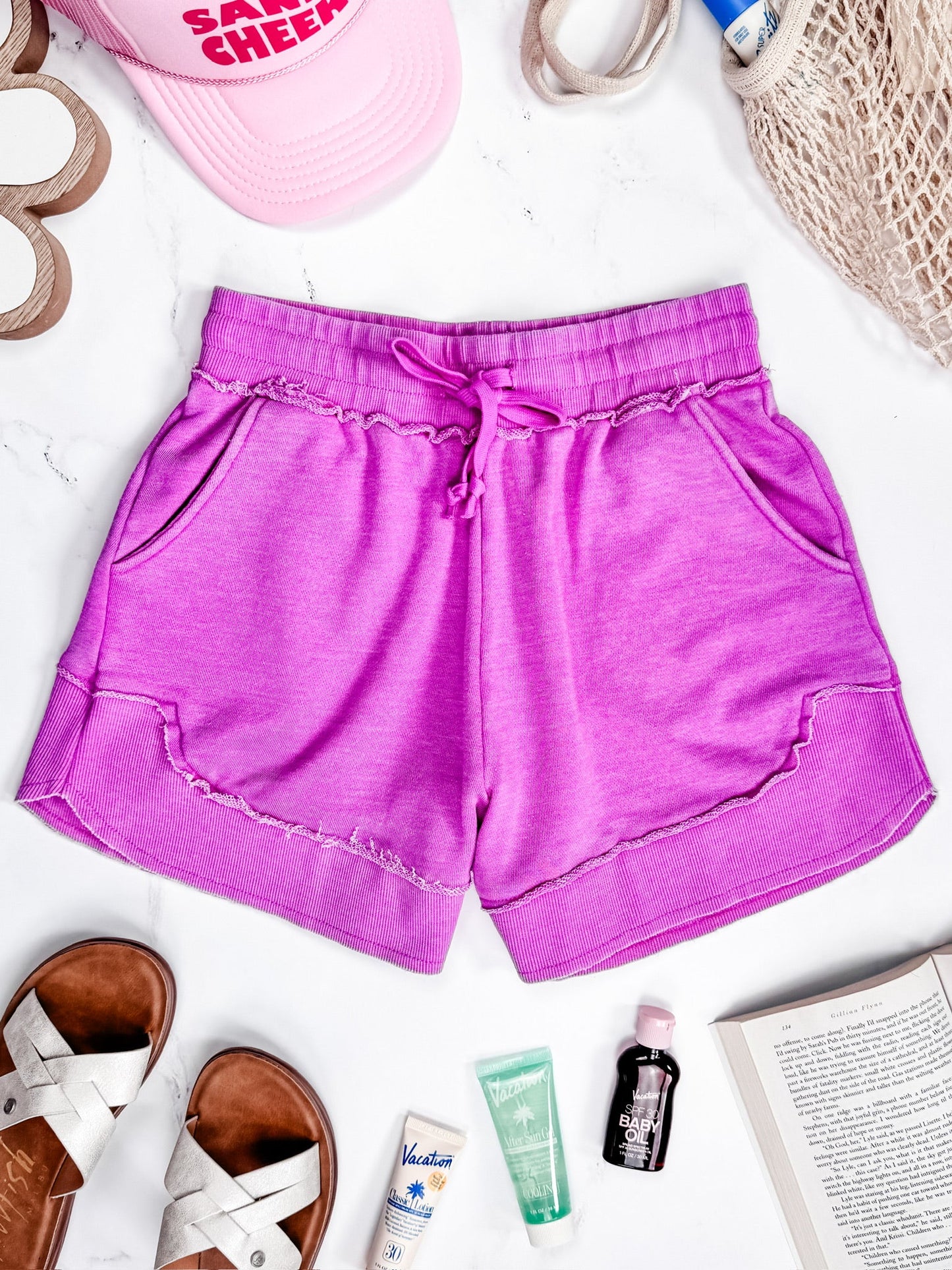 Stevie Shorts - Vivid Orchid