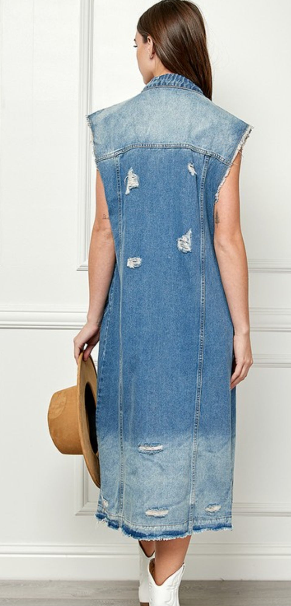 Jesse James Denim Vest/ Jacket