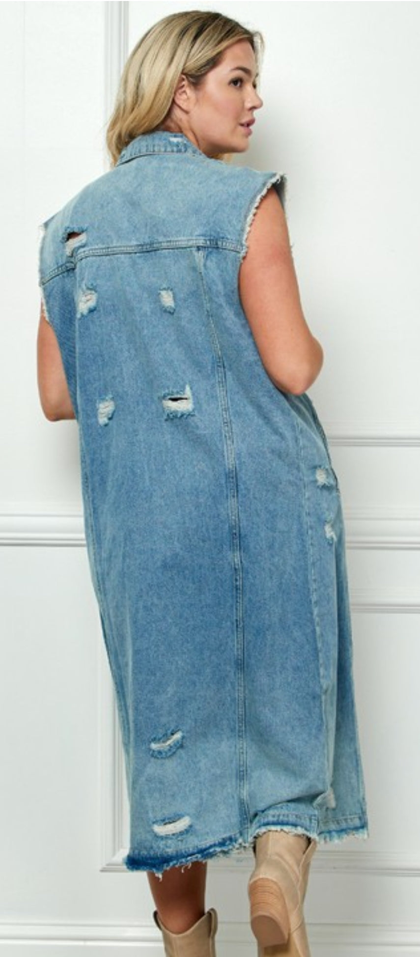 Jesse James Denim Vest/ Jacket