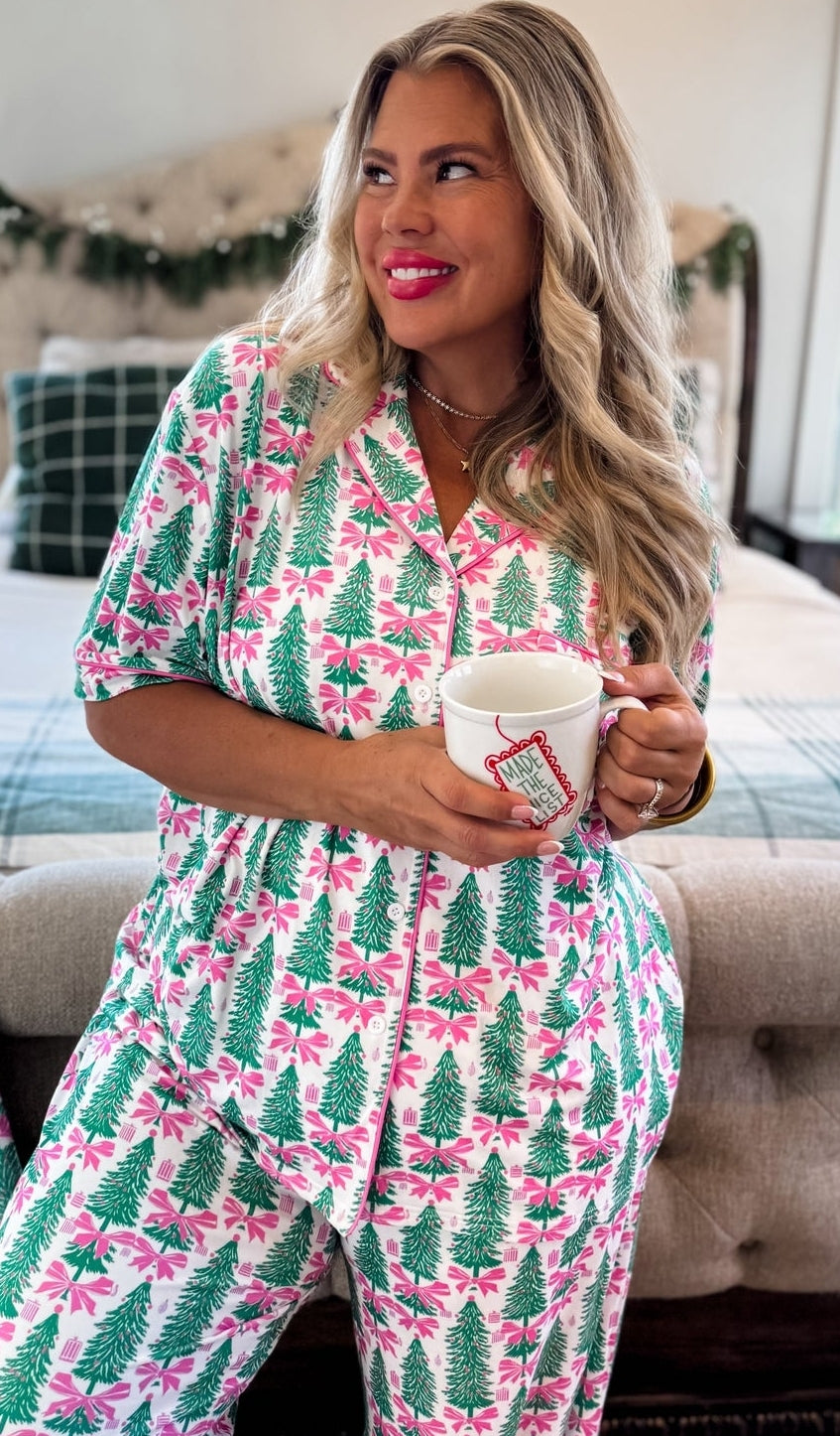 Tis The Season Lux Jammie Sets