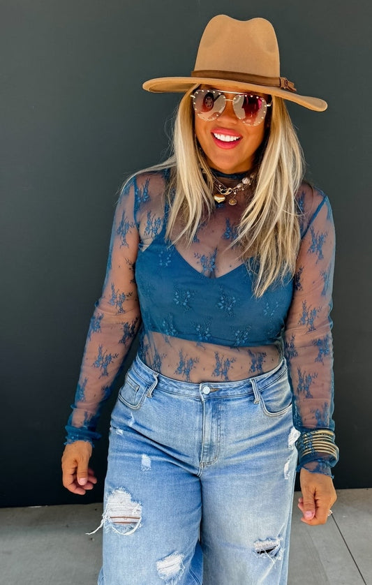 Roxy Sheer Top- Multi Color Options