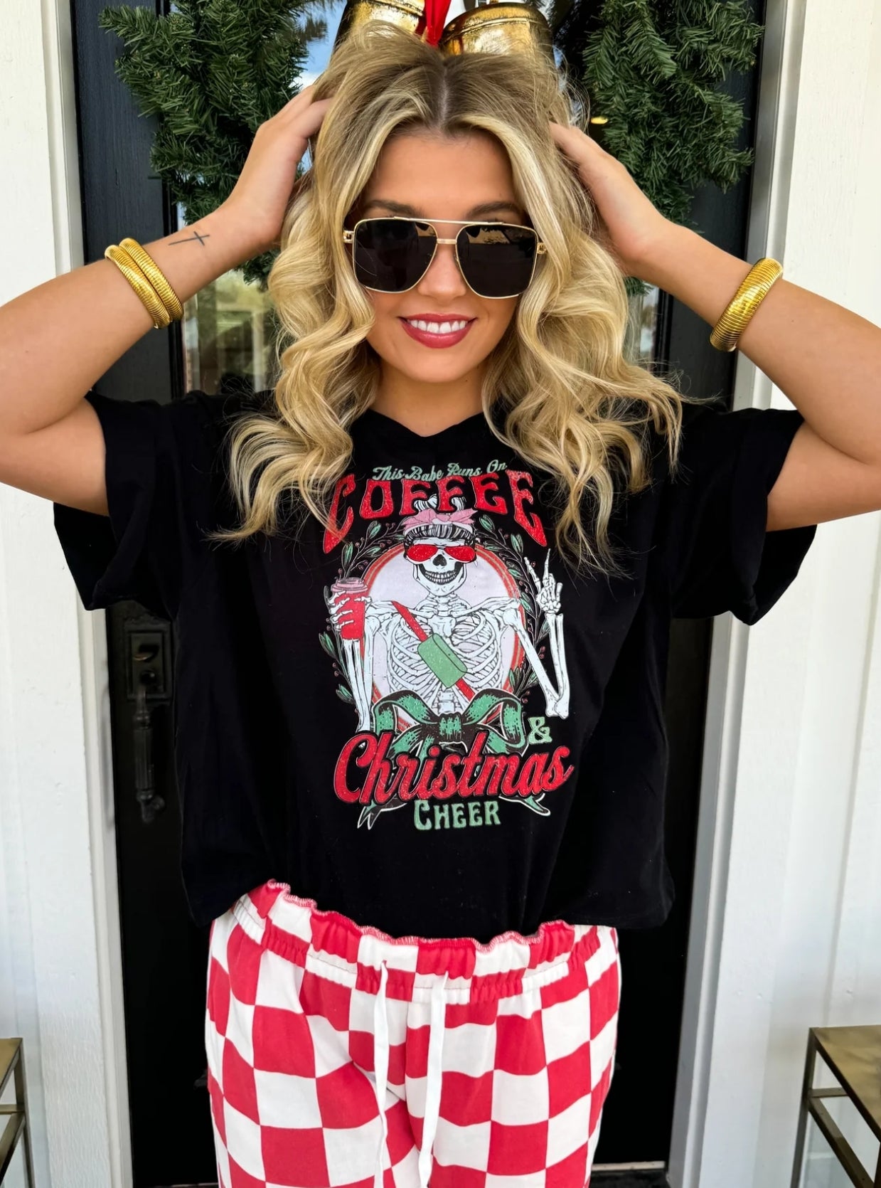 Coffee & Cheer Tee