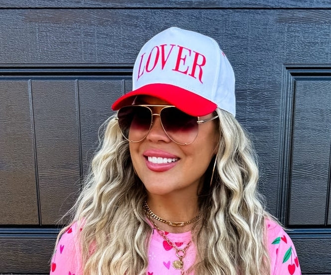 Embroidered Trucker Hat Lover