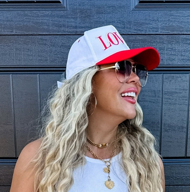 Embroidered Trucker Hat Lover
