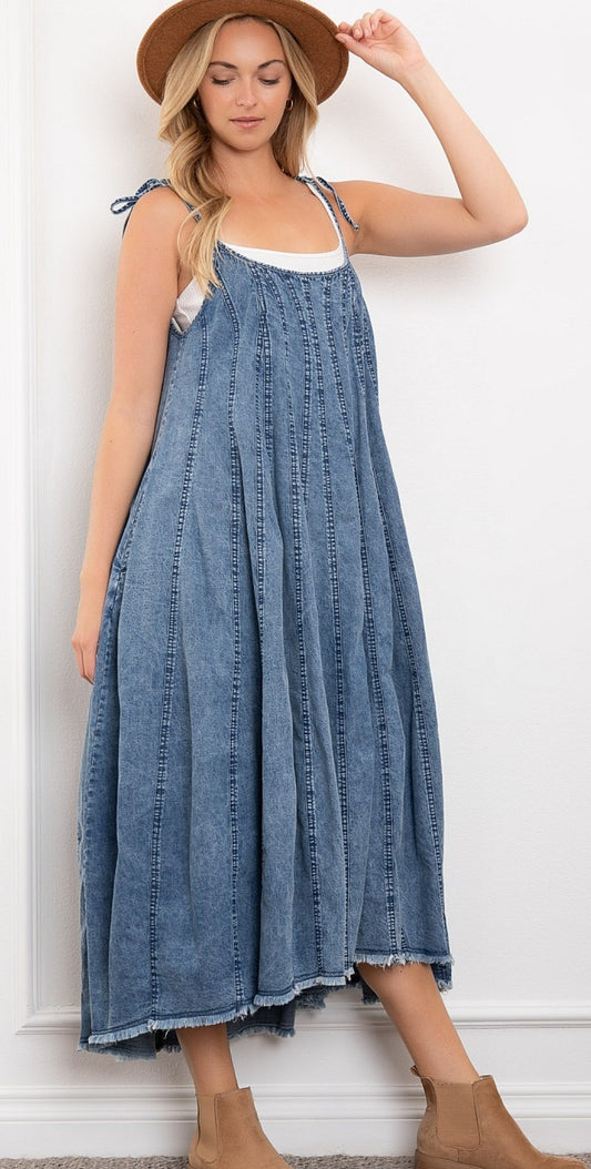 Avery Denim Dress