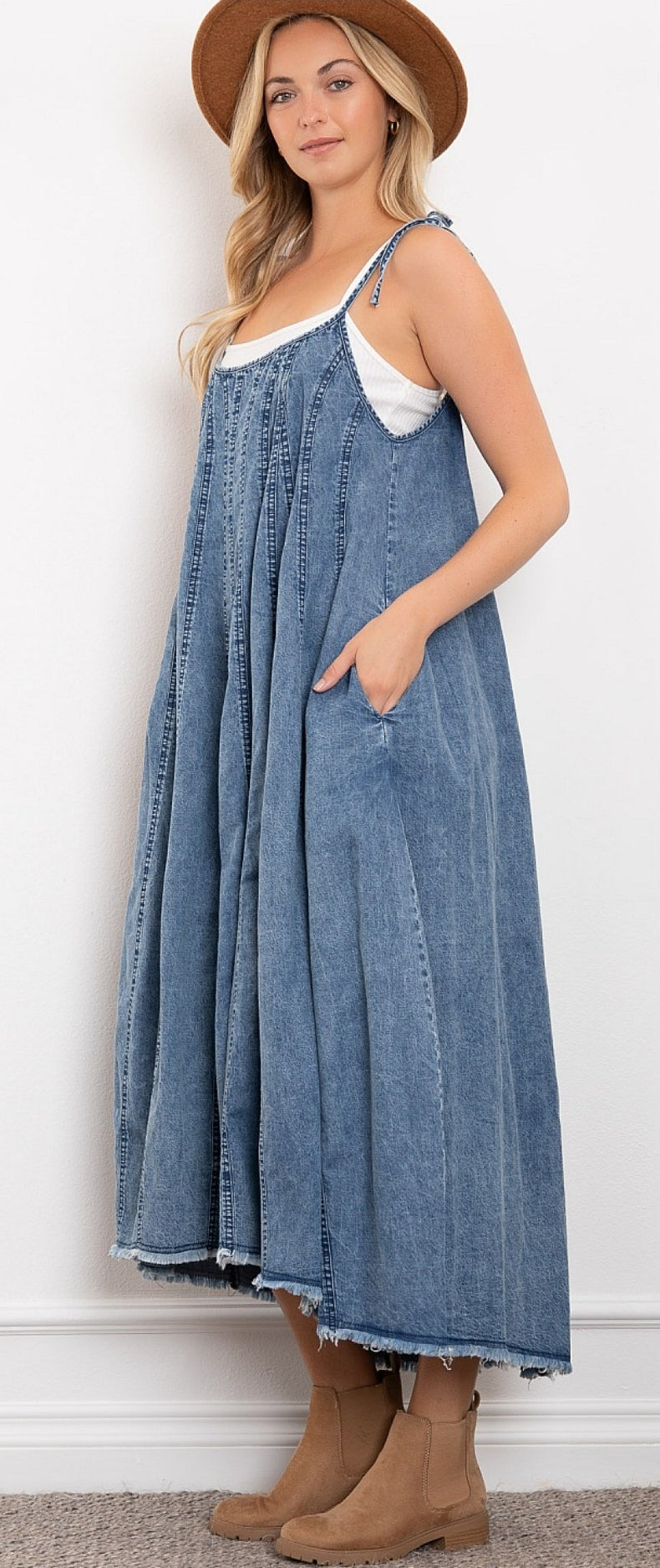 Avery Denim Dress