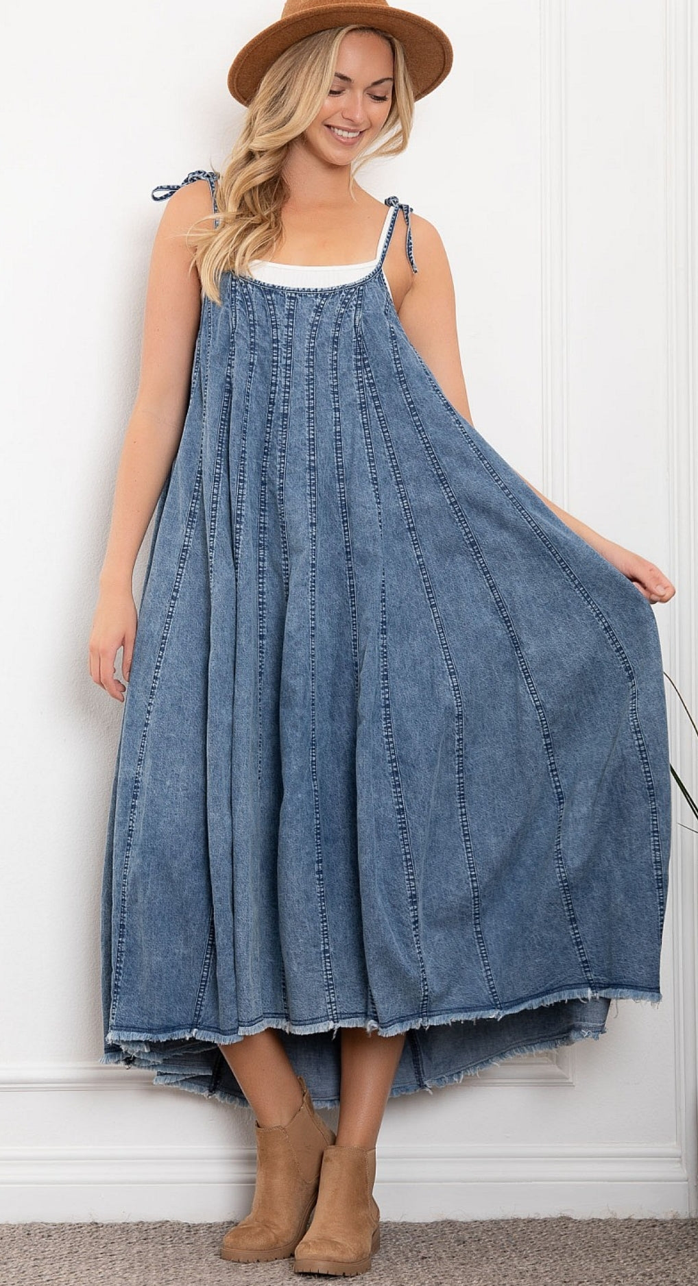 Avery Denim Dress