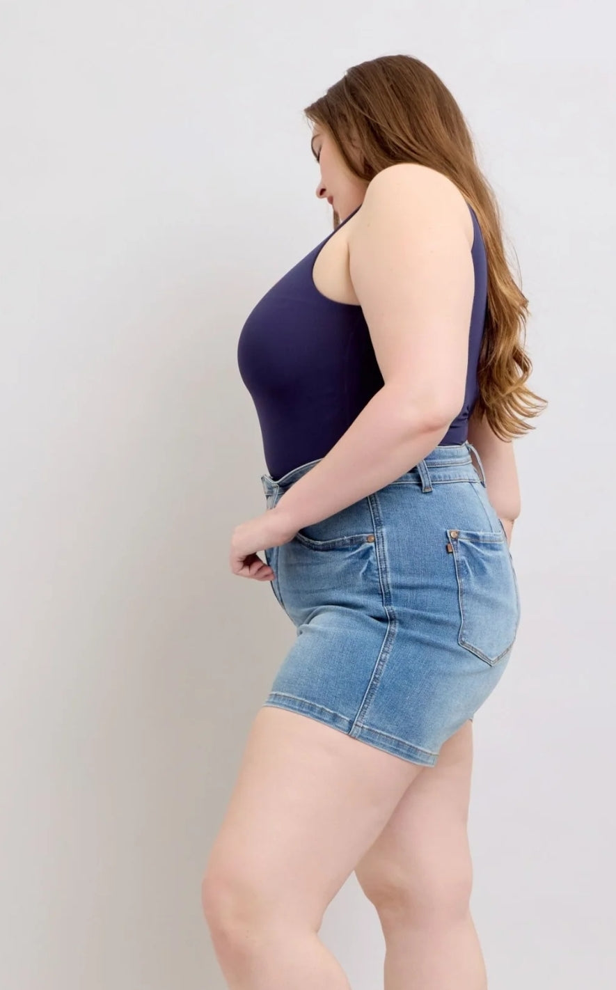 Judy Blue Wild Card Denim Shorts