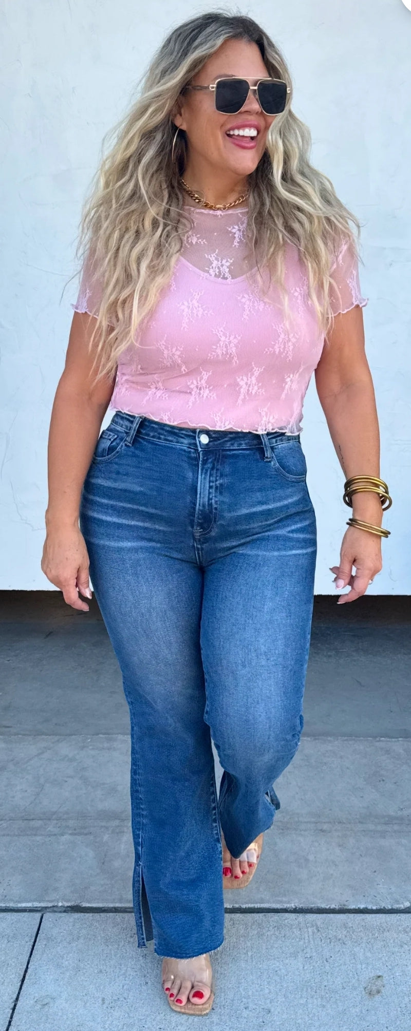 Blakeley Taylen Split Hem Denim