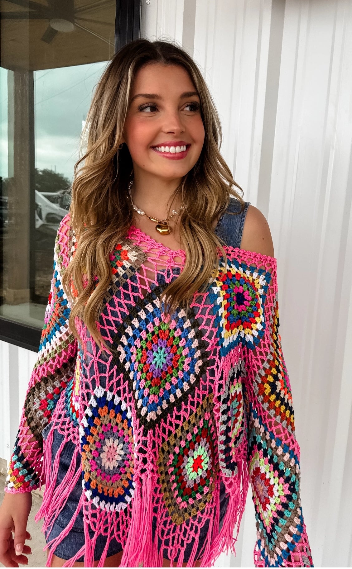 Free Spirit Boho Knit Top