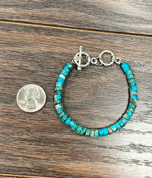 711224, Handmade Gemstone Adjustable Bracelet