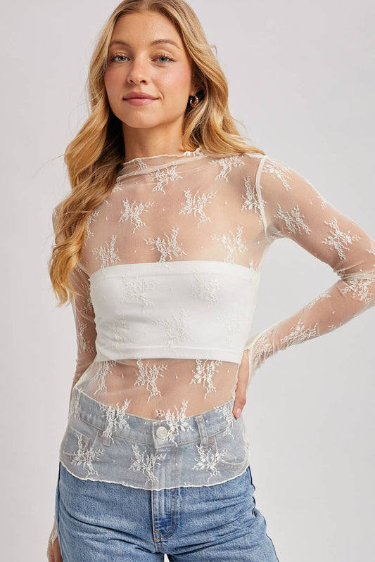 Bluivy Lace Top