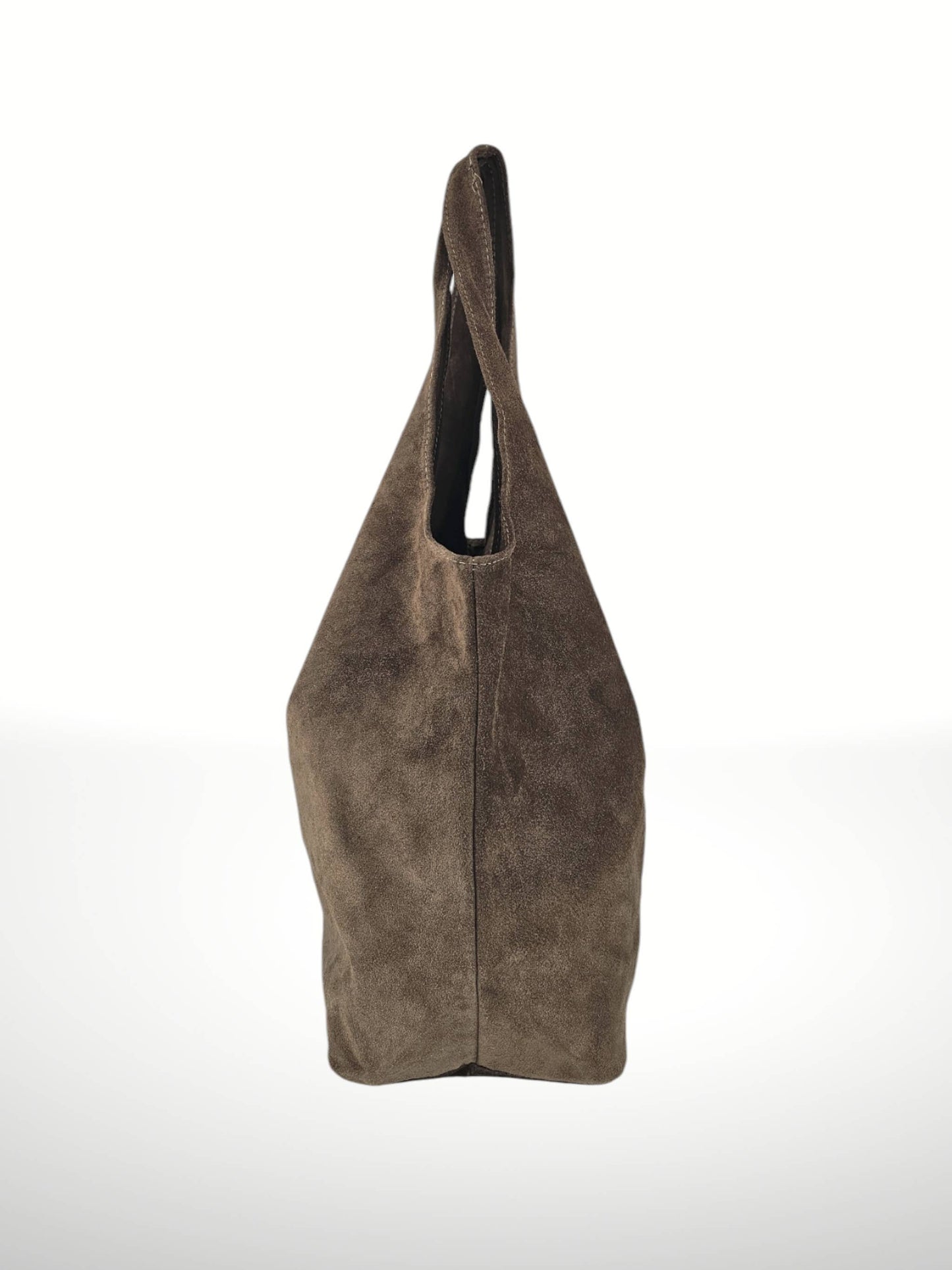 Giannina Suede leather shoulder bag