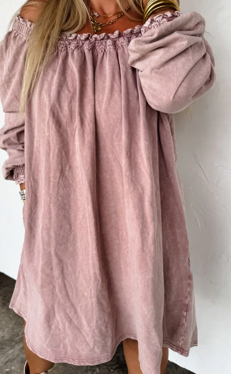 Suzanne Washed Pocket Dress