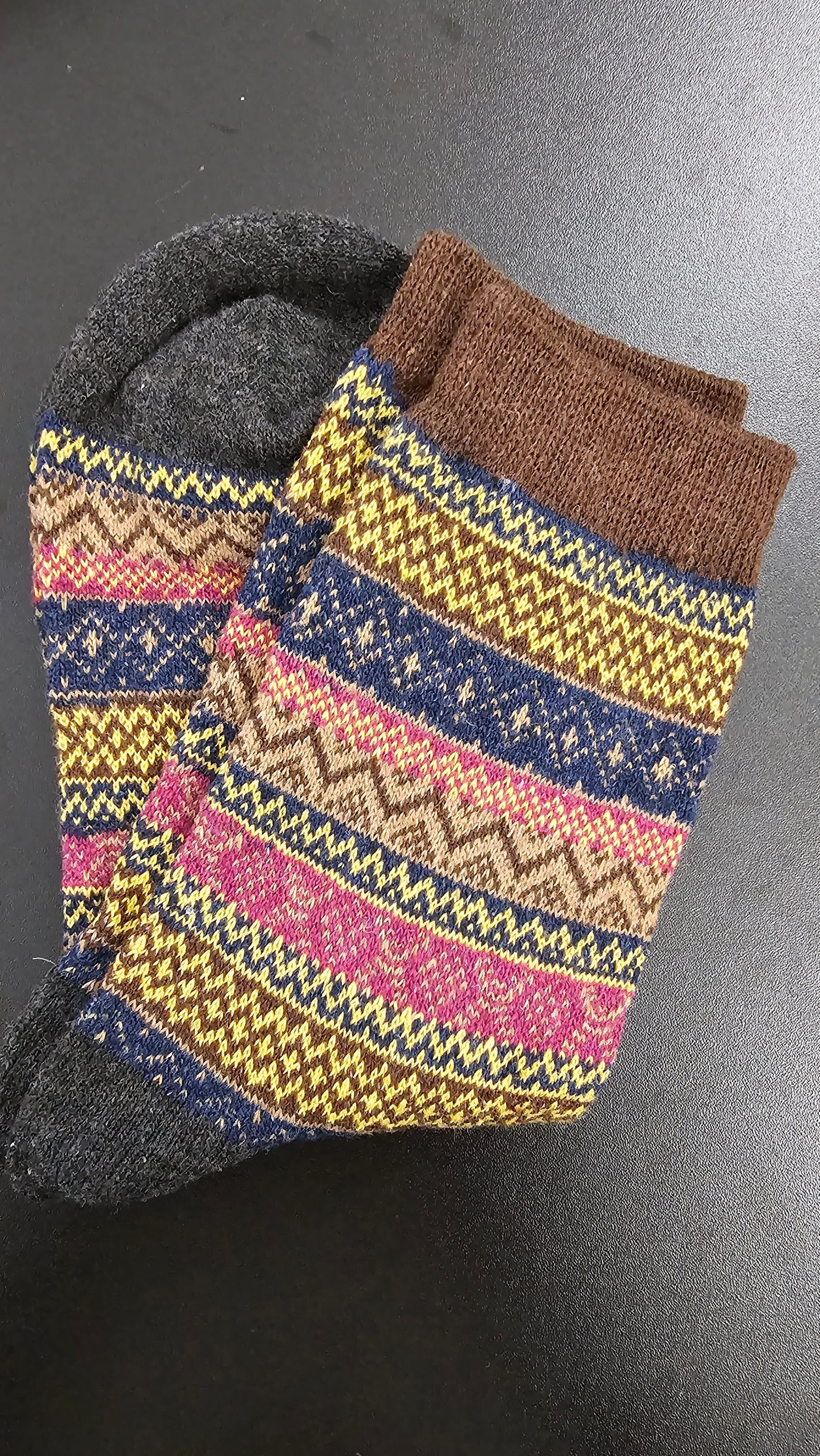 Bohemian Style Wool-Blend Socks