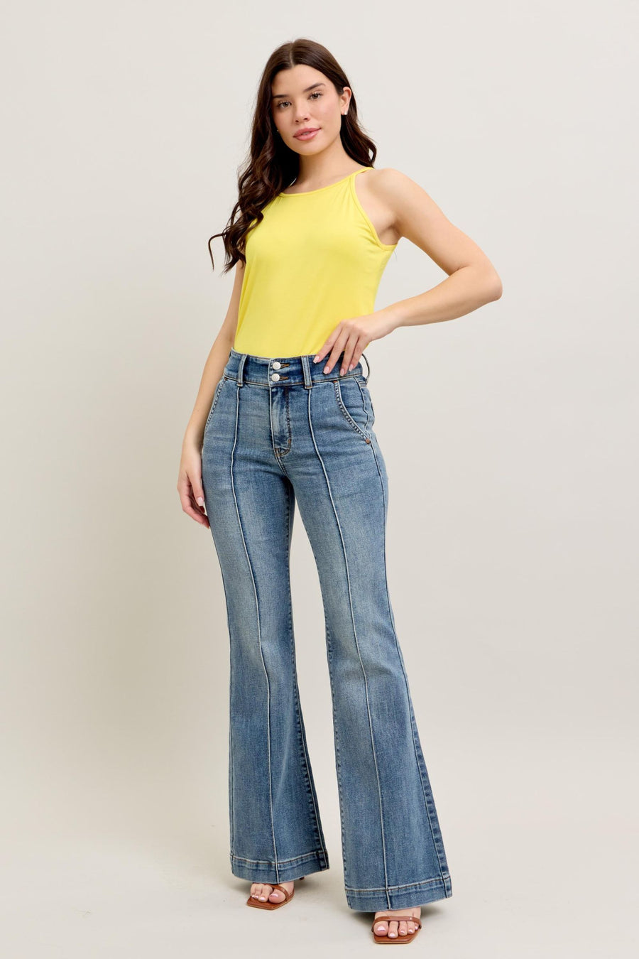 Judy Blue Brennan HW Flare Denim