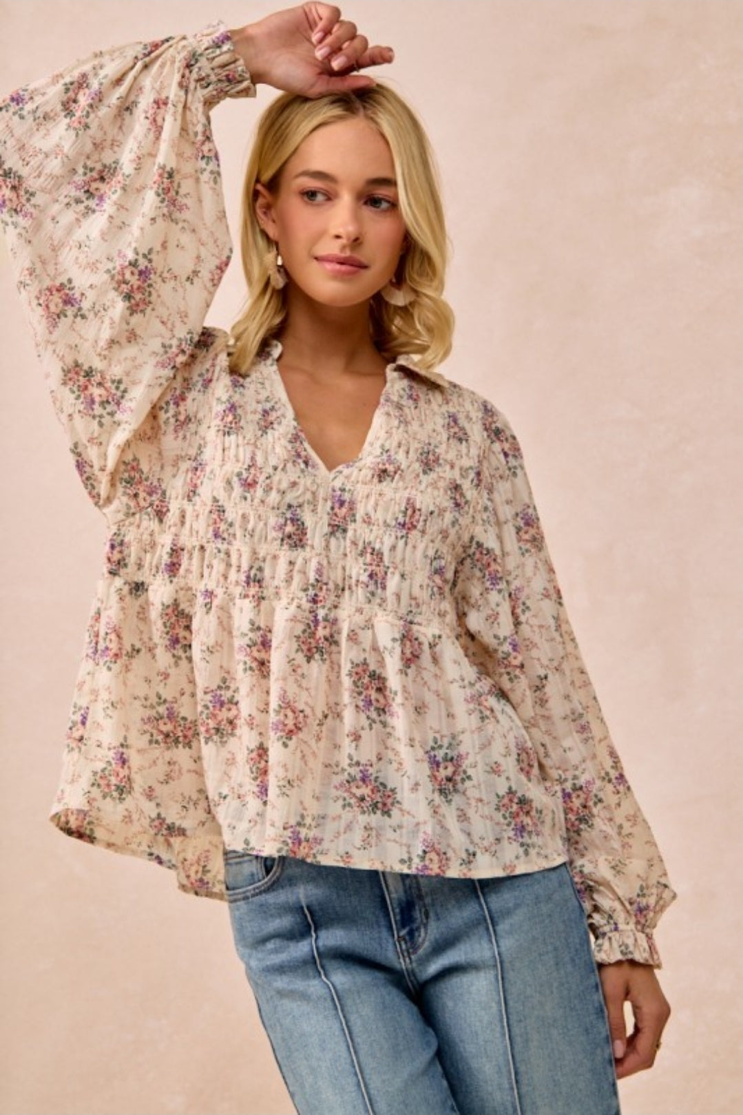 Clairece Floral Blouse
