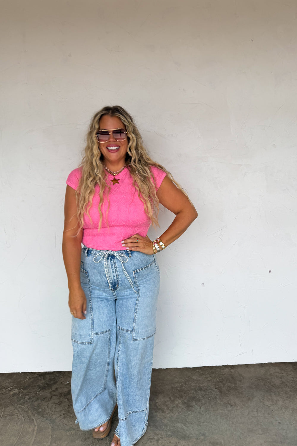 Harley Cap Sleeve Top