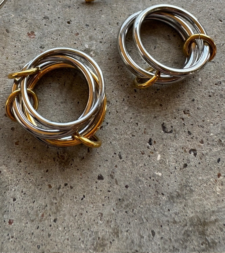Knotted Stack Rings