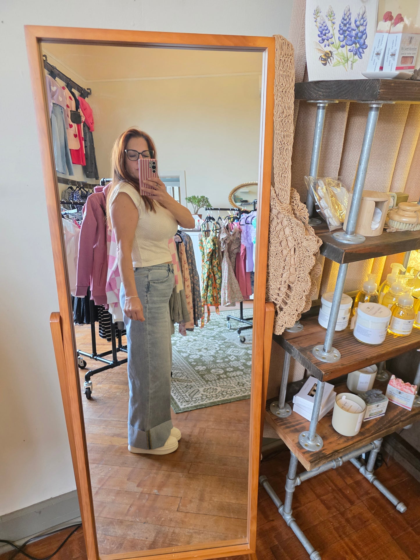 Blakeley Leni Wide Cuffed Denim