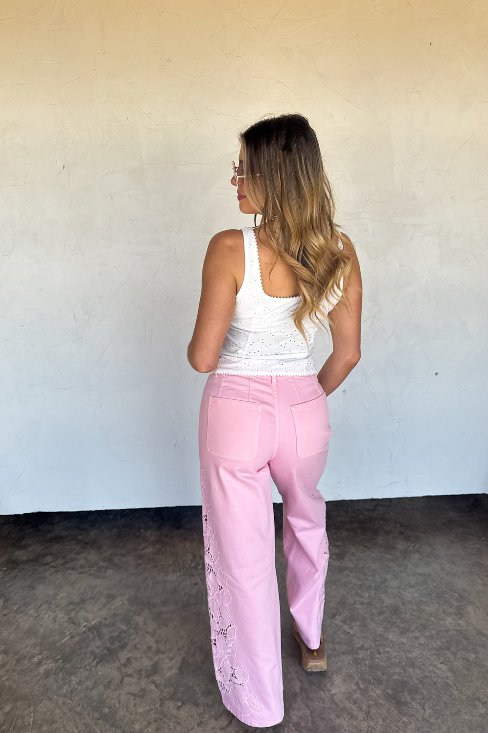 Daisy Lane Eyelet Tank