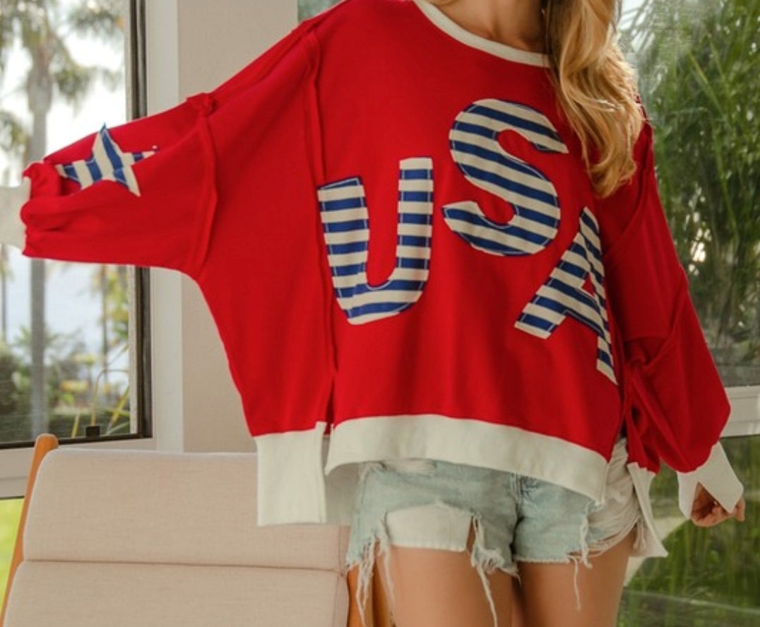 USA French Terry Pullover