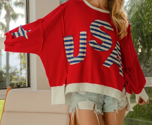 USA French Terry Pullover