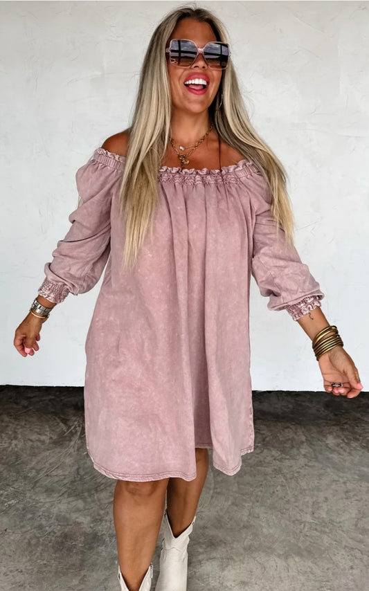 Suzanne Washed Pocket Dress