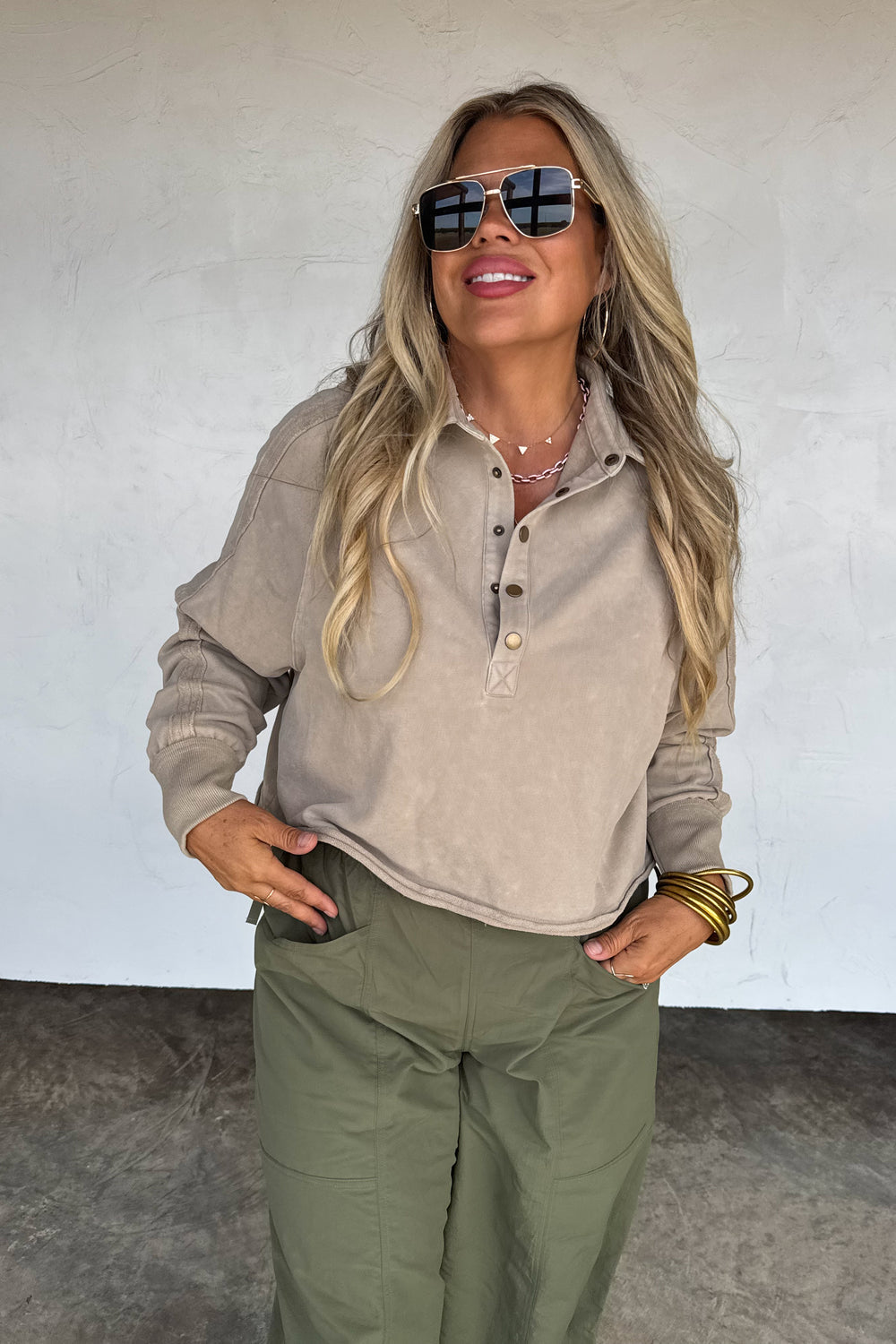 Marley Snap Top