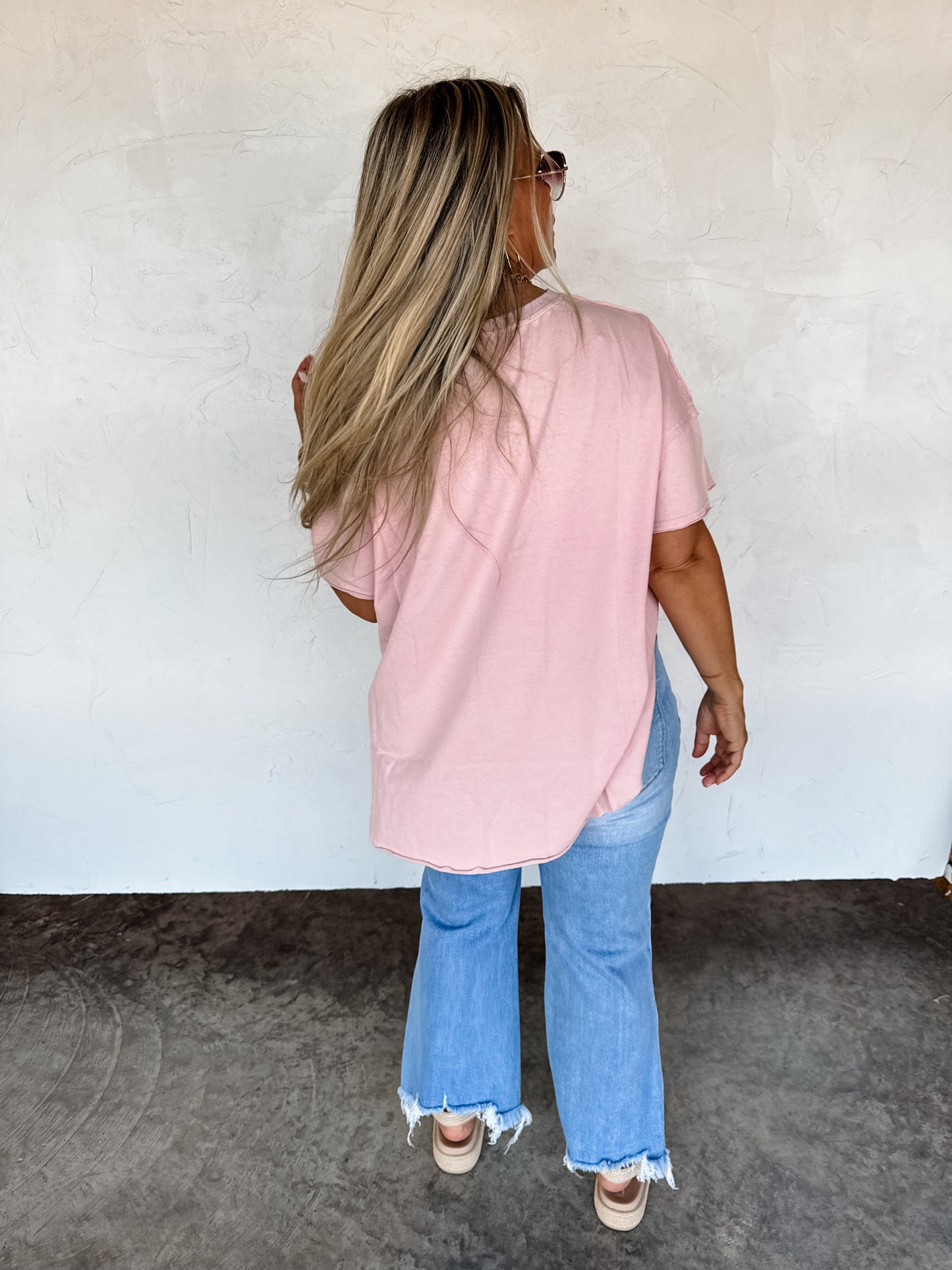 Joey Washed Cotton BF Tee