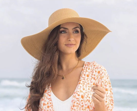 Beach Vibes Hat- Natural or Khaki