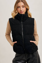 Load image into Gallery viewer, Hana Corded Puffer Vest