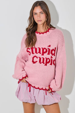 Stupid Cupid Sweater